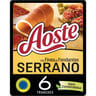Aoste Serrano jambon fines et fondantes 100g