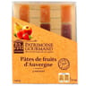 Patrimoine Gourmand pâtes de fruits d'Auvergne 4 saveurs 240g