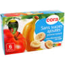 Cora gourdes purée de pomme banane sans sucres ajoutés 6x90g-540g