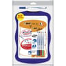 Bic kit ardoise bic kids velleda   + 4 velleda fins assortis + 1 effacette