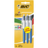 Bic stylo bille 4 couleurs mini x3 format spécial