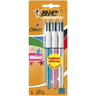 Bic stylo bille 4 colours shine x 3 format spécial