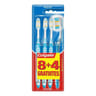 Colgate brosse à dents extra clean médium 8+4 offertes