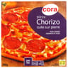 Cora pizza chorizo cuite sur pierre 390g