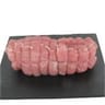 Rôti de veau dans le quasi sans barde