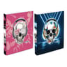 Skulltissime classeur a4 dos 40 4 anneaux polypro opaque