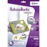 Avery 8 autocollants brillants qualité photo 199.6x289.1 mm C9410BR