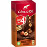 Côte d'or noir noisettes 4x180-720g