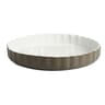 Moule à tarte 28cm coloris taupe