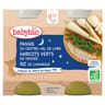 Babybio pot nuit panais haricots verts riz 8 mois 2x200g