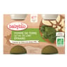 Babybio pot pomme de terre épinard sans gluten dès 4 mois 2x130g