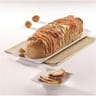 Pain campagnard garni 40 toasts saumon fume, jambon blanc 850g