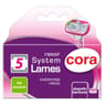 Cora recharges rasoir système féminin 5 lames x3