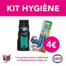 Kit hygiène restos du coeur 4 euros