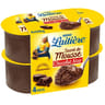 La Laitière Secret de mousse chocolat noir 4x59g