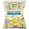 Jardin bio etic chips de lentilles pointe de sel sans gluten sachet 50g