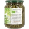 Jardin bio etic haricots verts rangés main sans sel ajout bio bocal  345G