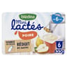 Blédina mini lactés poire dès 6 mois 6x55g
