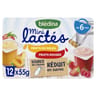Blédina Mini lactés 12x55g Fruits rouges/Fruits du soleil 12 mois