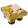 Ferme Adam flans vanille nappé caramel 4x125g