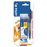 Pilot recharges frixion ball clicker bleu x6 + 1 frixion ball bleue