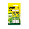 Uhu - Lot de 2 stics blanc 21 gramme renature