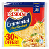 Président emmental rapé 350g + 30% offert