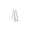 Echelle double de piscine avec 3 marches 1m07