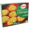 Cora 9 mini pizza feu de bois 3 fromages 270g