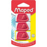 Maped 2 gommes précision+1 offerte