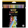 Bic crayon de couleur color up pochette de 24