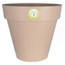 Riviera bac soleilla rond 30 cm  taupe