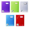 Exacompta protège documents polypro 40 vues cristal colours assortis