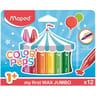 Maped crayons cire maxi color'peps x12