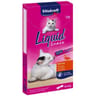 Vitakraft liquide snack canard + beta - glucanes pour chat 6 x15 g - 90g