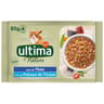 Ultima nature bouchees thon & poissons de l'océan 4x85g