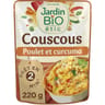 Jardin bio étic couscous poulet curcuma bio 220g