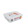 Pyrex plat à four 25x19cm + couvercle cook & freeze