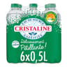 Cristaline eau gazéifiée 6x0.50l