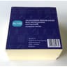 Bloc adhésif 4X100  feuilles 75x75 mm jaune