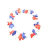 Collier 30 fleurs 50cm