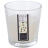 Bougie verre parfum vanille 90g