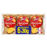 Vico chips à l'ancienne au sel fin multipack 6x30g