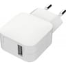 Wow Chargeur secteur 1 usb 2a blanc WOWCS1USB2AW