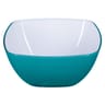Saladier square lagon 19 cm