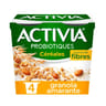 Activia bifidus céréales granola amarante 4x120g