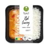 Gambas curry rouge avec riz basmati 350g
