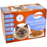 Cora pack gelée chat stérilisé 12x85g