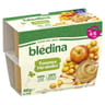 Blédina coupelles pommes mirabelles dès 4/6 mois 4x100g
