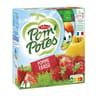 Pom'Potes compotes gourdes pomme fraise 4x90g